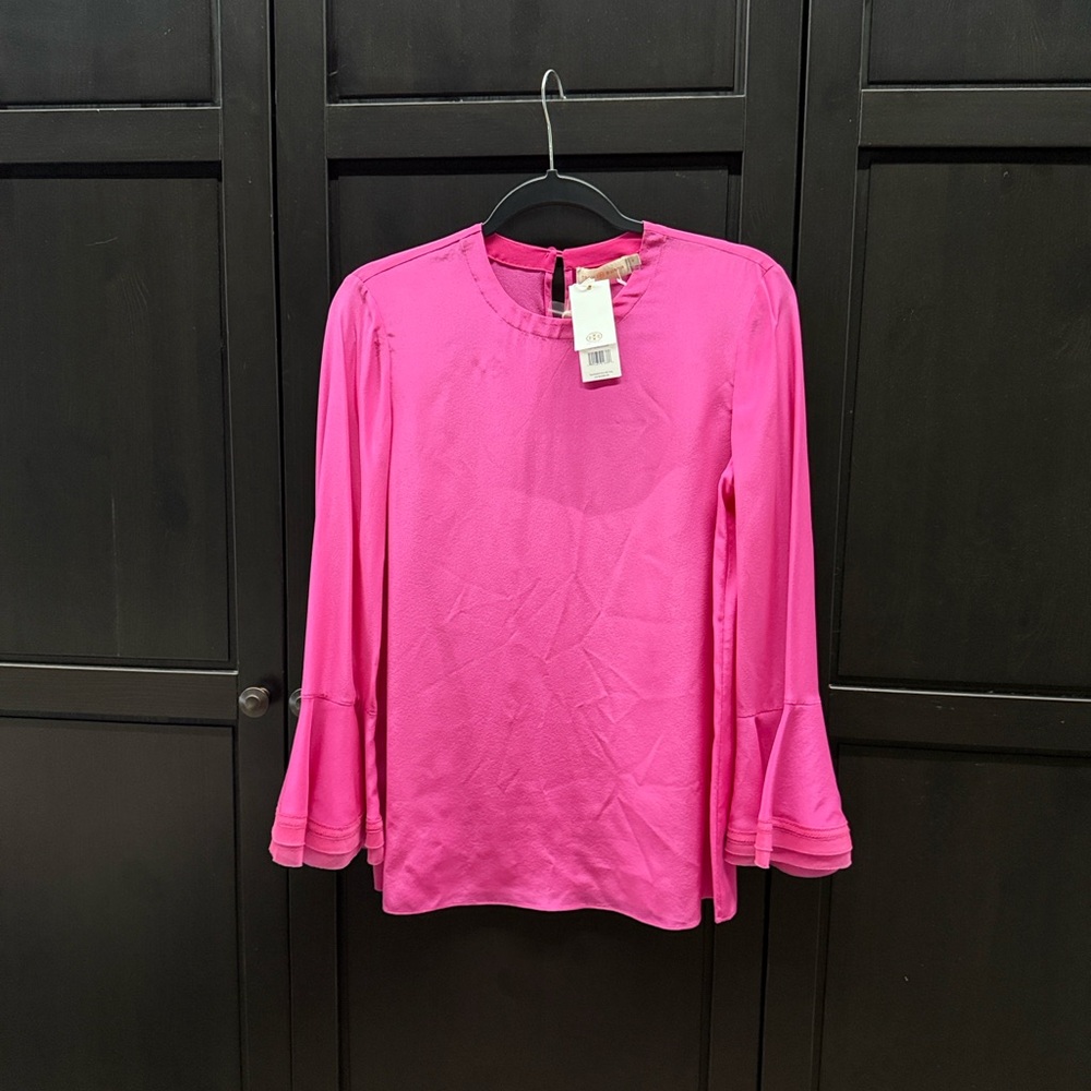 Tory Burch Fuchsia Blouse - Picture 2 of 10